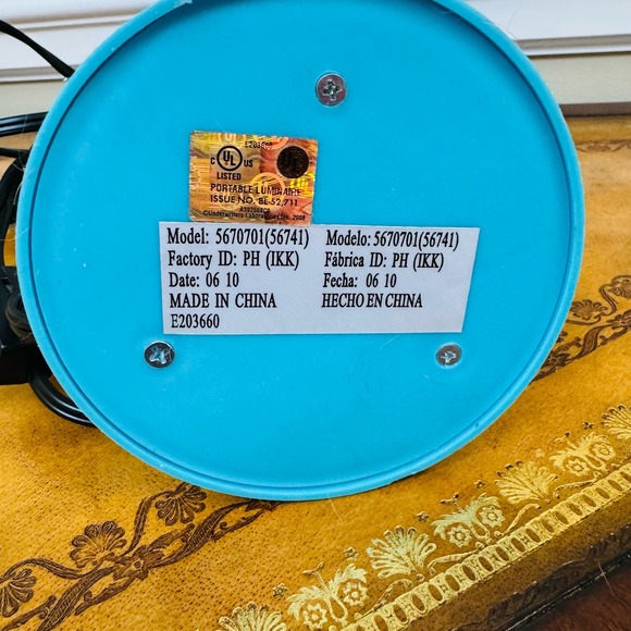 LED Blue Desk Lamp - Picture 7 of 7